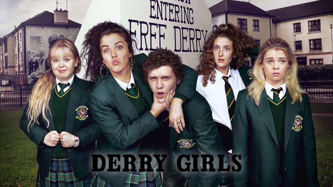 مسلسل Derry Girls الموسم الثاني الحلقة 1 الاولي مترجمة